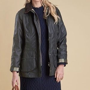 Barbour Beadnell Jacket in Sage